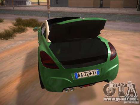 Peugeot RCZ 2010 para GTA San Andreas