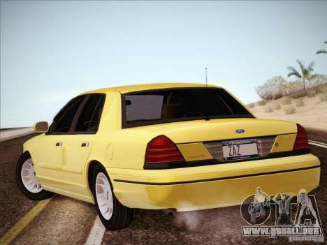 Ford Crown Victoria Interceptor para GTA San Andreas