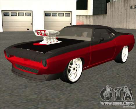Plymouth Hemi Cuda 440 para GTA San Andreas