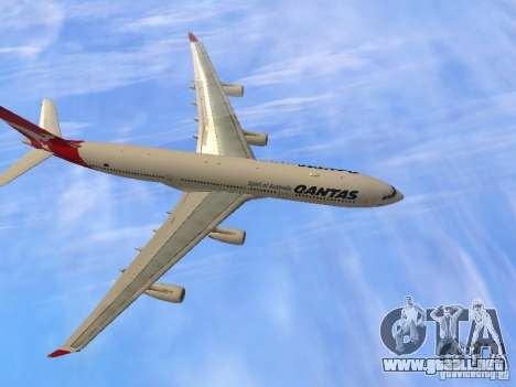 Airbus A340-300 Qantas Airlines para GTA San Andreas