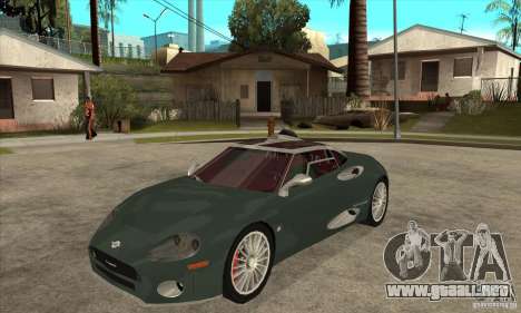Spyker C8 Laviolete para GTA San Andreas
