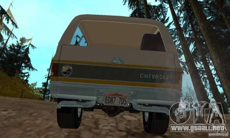 Chevrolet Blazer 1979 para GTA San Andreas