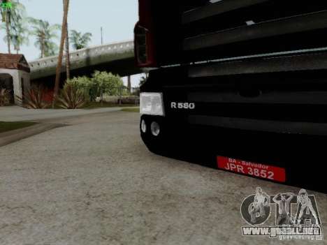 Scania R580 V8 Topline para GTA San Andreas