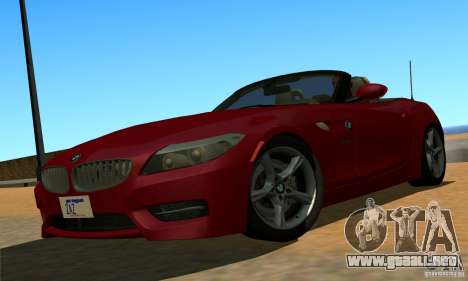 BMW Z4 2010 para GTA San Andreas