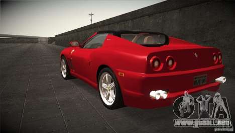 Ferrari 575 Superamerica v2.0 para GTA San Andreas