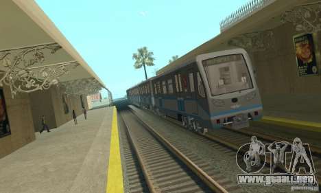 Tren Rusich 4 para GTA San Andreas