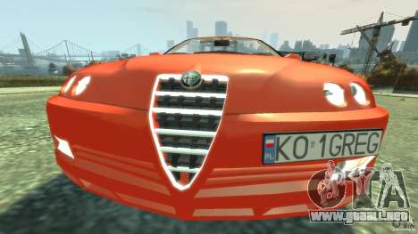 Alfa Romeo GTV Spider para GTA 4