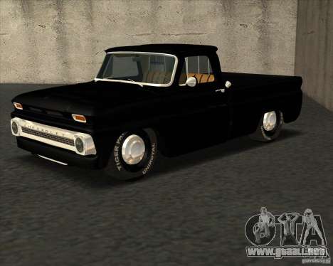 Chevrolet C10 1966 Slamvan Pickup Truck para GTA San Andreas