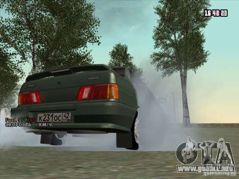 VAZ 2115 drenaje para GTA San Andreas