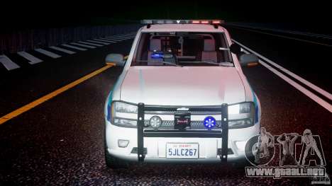 Chevrolet Trailblazer Police V1.5PD [ELS] para GTA 4