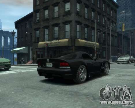 Dodge Viper srt-10 Coupe para GTA 4