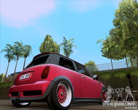 Mini Cooper S Euro para GTA San Andreas