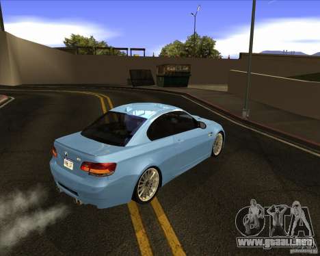 BMW M3 Convertible 2008 para GTA San Andreas