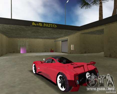 Pagani Zonda S para GTA Vice City