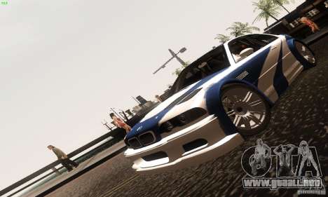 BMW M3 GTR para GTA San Andreas