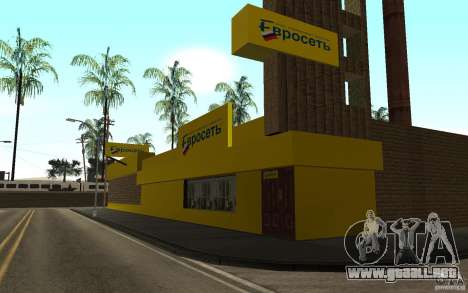 La tienda Euroset para GTA San Andreas