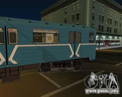 Animtrain para GTA San Andreas