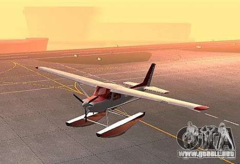 Cessna 152 opción del agua para GTA San Andreas
