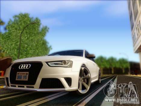 Audi RS4 Avant B8 2013 para GTA San Andreas