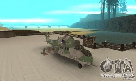 Un helicóptero desde el conflicto Global SSSR para GTA San Andreas