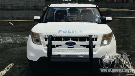 Ford Explorer NYPD ESU 2013 [ELS] para GTA 4