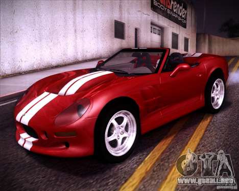 Shelby Series One 1998 para GTA San Andreas
