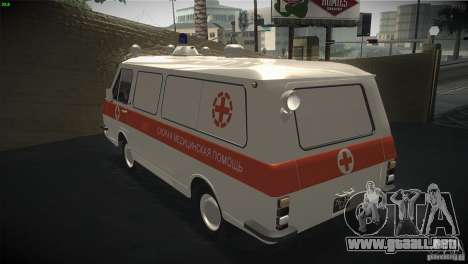 RAF 22031 ambulancia para GTA San Andreas