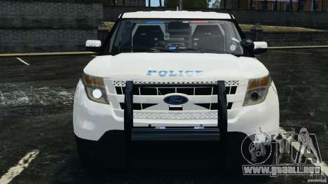 Ford Explorer NYPD ESU 2013 [ELS] para GTA 4