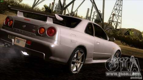 Nissan Skyline R34 Drift para GTA San Andreas