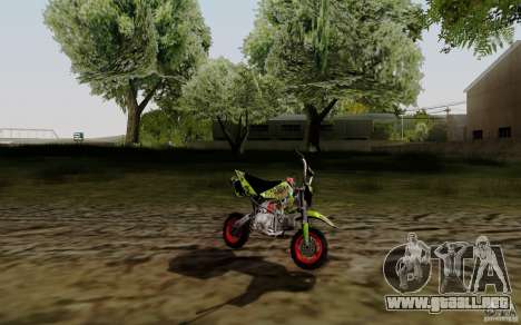 Kawasaki 50cc Pocket Factory Bike para GTA San Andreas