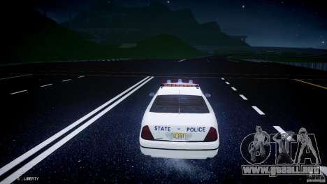 Ford Crown Victoria New Jersey State Police para GTA 4