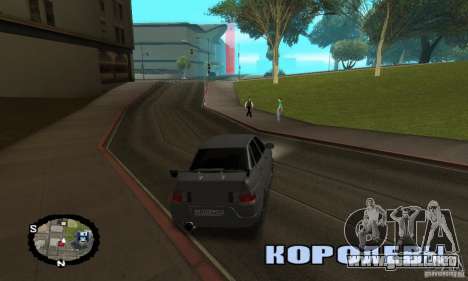 Carreras callejeras para GTA San Andreas