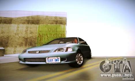 Honda Civic EK9 para GTA San Andreas