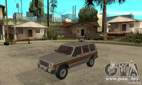 Jeep Cherokee 1984 para GTA San Andreas