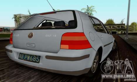 Volkswagen Golf 4 1.6 para GTA San Andreas