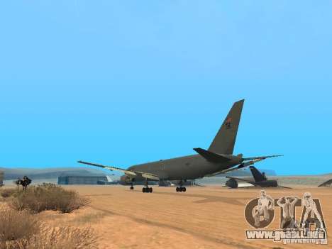 Boeing KC767 U.S Air Force para GTA San Andreas