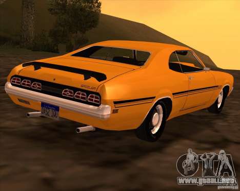 Mercury Cyclone Spoiler 1970 para GTA San Andreas