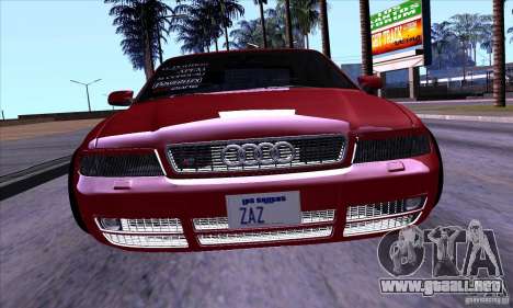 Audi S4 Light Tuning para GTA San Andreas