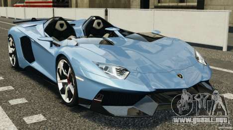 Lamborghini Aventador J 2012 para GTA 4