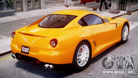 Ferrari 599 GTB Fiorano para GTA 4