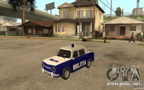Dacia 1100 Militie para GTA San Andreas