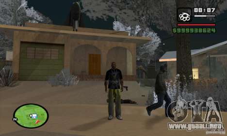 Monster energy suit pack para GTA San Andreas