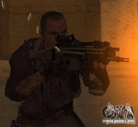 Yuri de Call of Duty Modern Warfare 3 para GTA San Andreas
