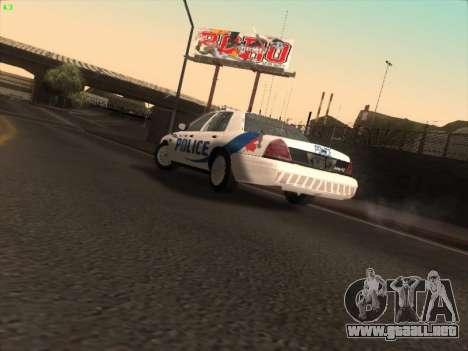 Ford Crown Victoria Vancouver Police para GTA San Andreas