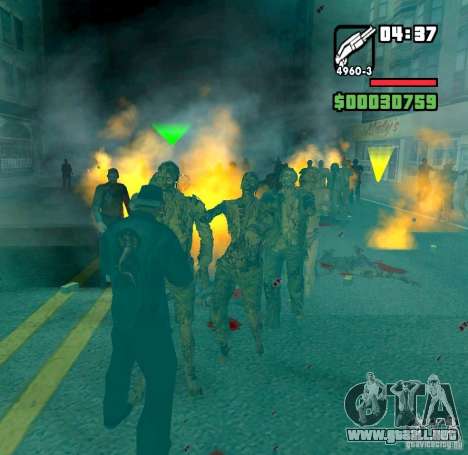 Zombie Alarm para GTA San Andreas