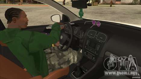 Volkswagen Golf VI 2010 Stance Nation para GTA San Andreas