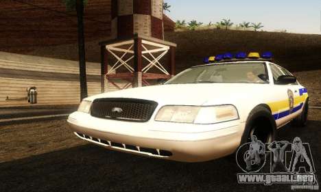 Ford Crown Victoria Puerto Rico Police para GTA San Andreas