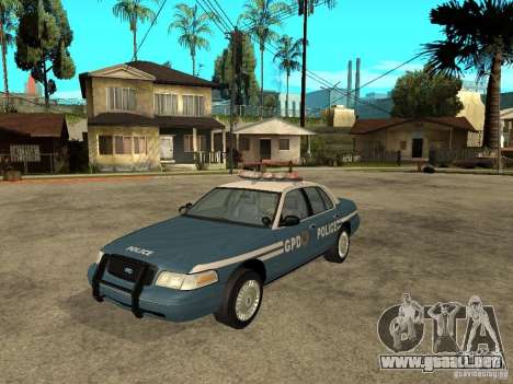 2003 Ford Crown Victoria Gotham City Police Unit para GTA San Andreas