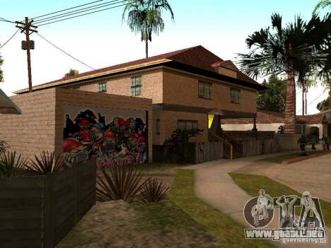 Nueva casa Cj para GTA San Andreas