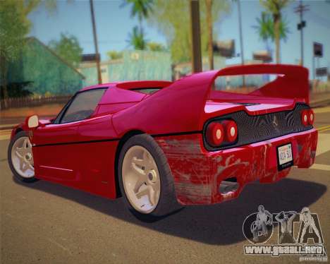 GTA IV Scratches Style para GTA San Andreas